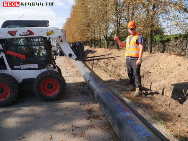Заміна 3.1 км водопровідних труб на півночі Кривого Рогу