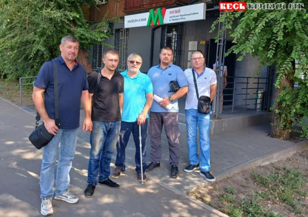 Ветеранів війни з Сухої Балки відзначили в Кривому Розі
