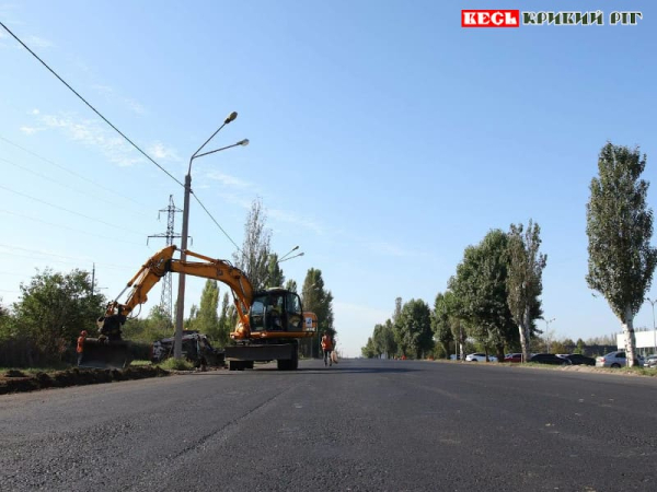 Ремонт об’їзної дороги триває у Кривому Розі
