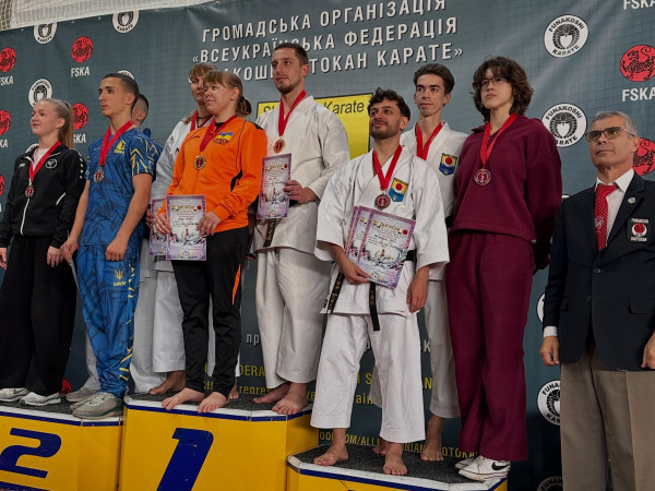 Каратисти з Кривого Рогу здобули 139 медалей і посіли перше командне місце на Кубку України