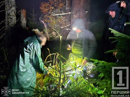 У Карпатах розшукали 30-річного туриста з Кривого Рогу, який заблукав під час зливи