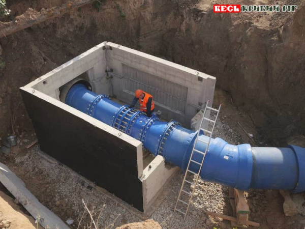 Франція допомагає модернізувати водогін у Кривому Розі