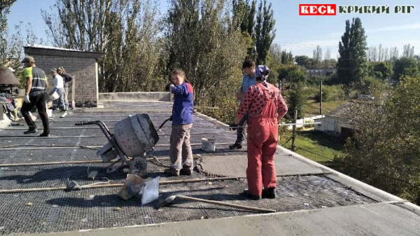 Відремонтовано дах Служби колії депо-1 Швидкісного трамваю у Кривому Розі