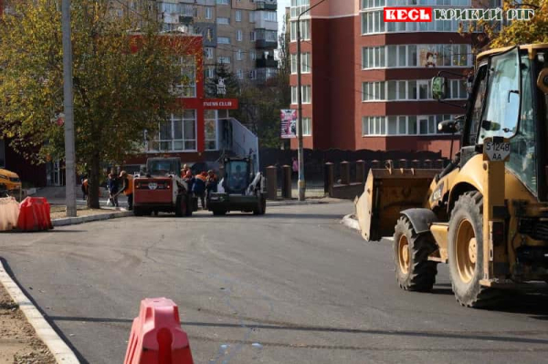 Комплексний благоустрій вул. Резніченка в Кривому Розі