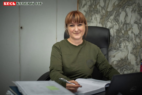 Пані Альона доєдналась на початку війни до АРЕЙ в Кривому Розі